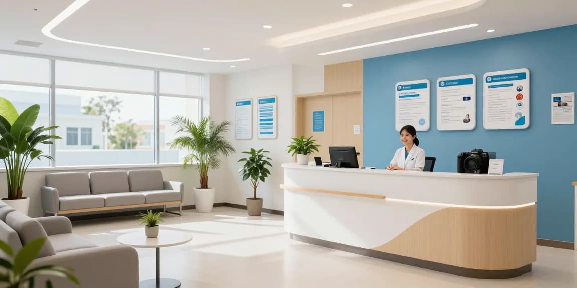 David Hoffmeister reviews in a medical services context highlighting patient care at a health clinic.