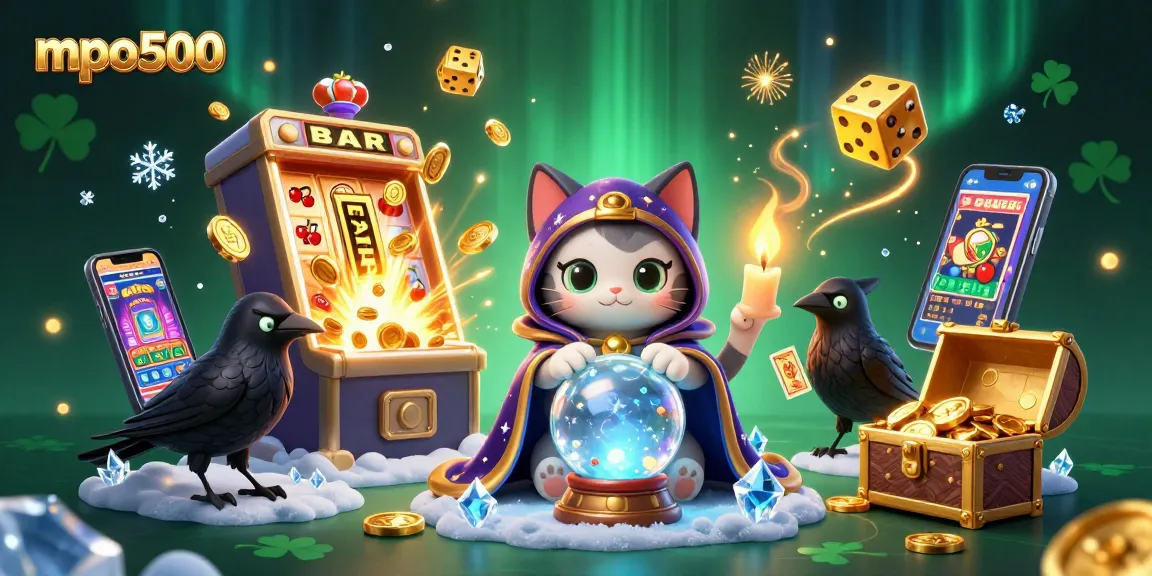 Spin and win with mpo500 in this dynamic casino virtual art scene bursting with excitement.
