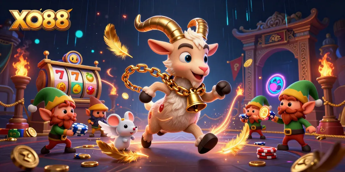 Play exciting casino games at XO88 with vibrant characters and immersive scenes.