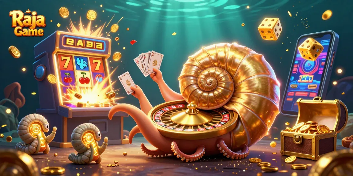 Experience thrilling gameplay on Raja Game with vibrant slot machines and colorful casino elements.