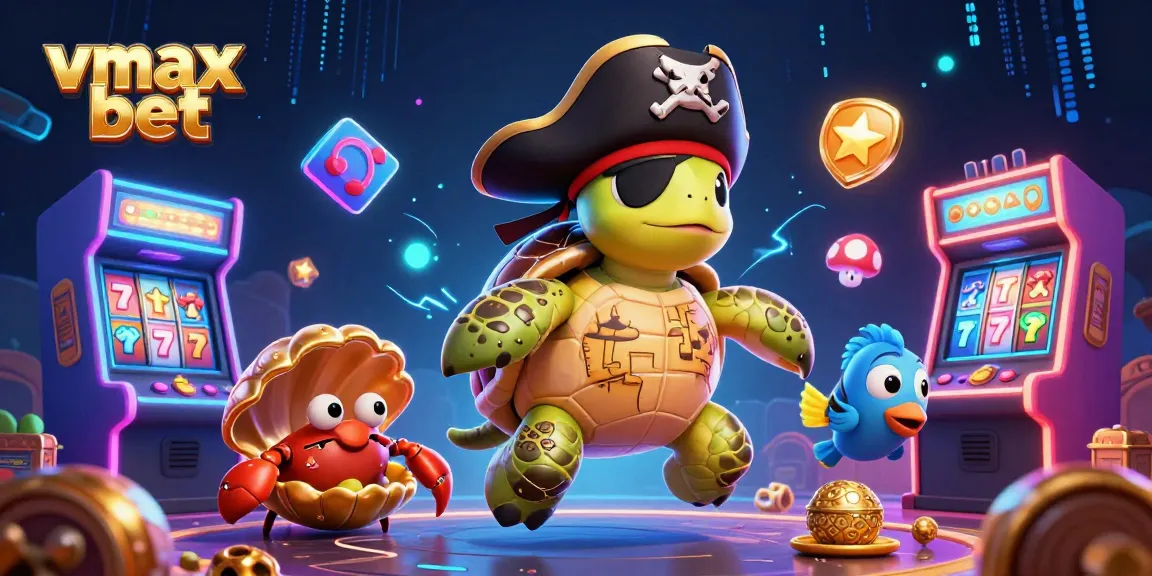 Experience the thrill of vmax bet with engaging 3D characters and vibrant casino visuals.