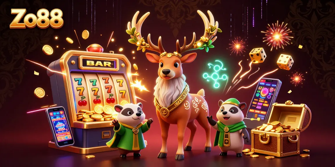 Engage with Zo88's vibrant casino worlds and jackpot excitement through dynamic gaming elements.