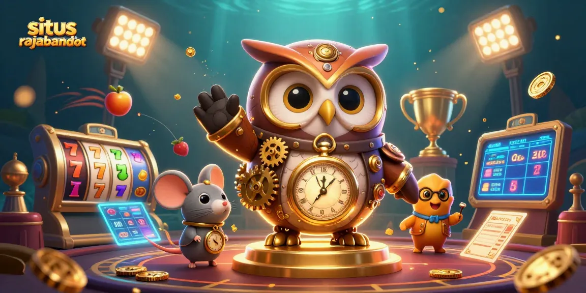 Experience thrilling gameplay at situs rajabandot with a dynamic 3D casino scene full of excitement.
