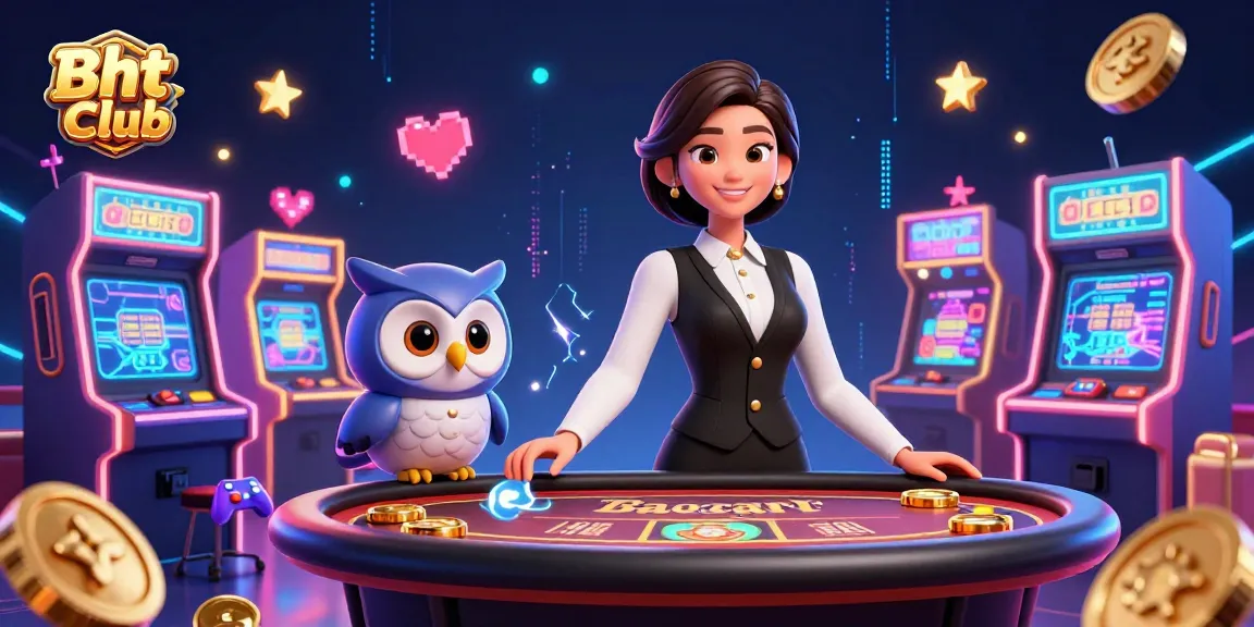 Engage with thrilling games at Bht Club, featuring expert dealers and vibrant casino elements.