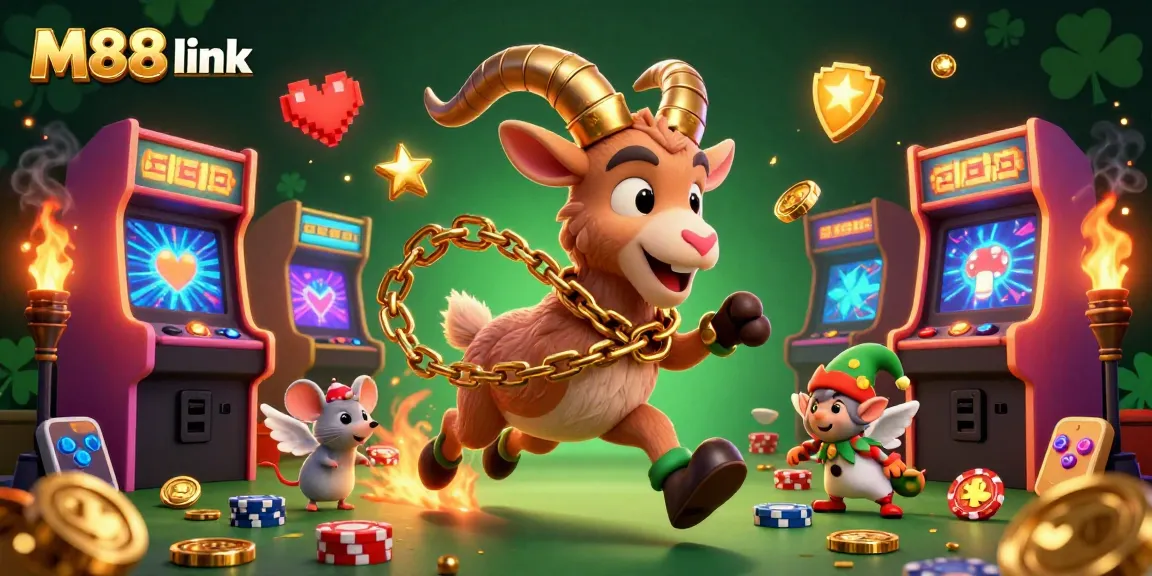 Enjoy thrilling gaming at M88 link with vibrant casino action featuring quirky characters and dynamic game elements.