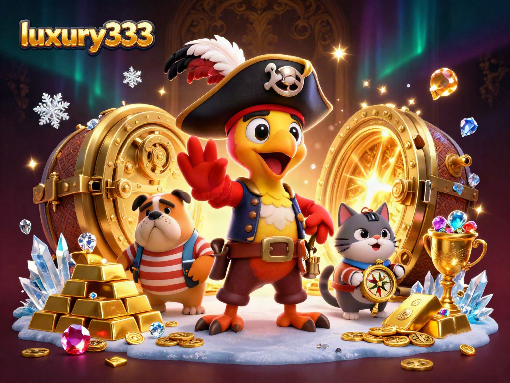 Menangkan jackpot di luxury333 dengan suasana kasino yang glamor dan penuh harta karun.
