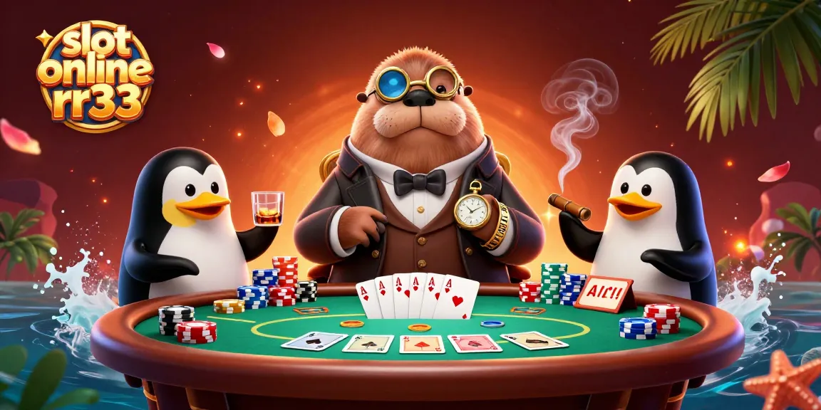 Experience the excitement of slot online rr33 with immersive casino gameplay in this vibrant scene.