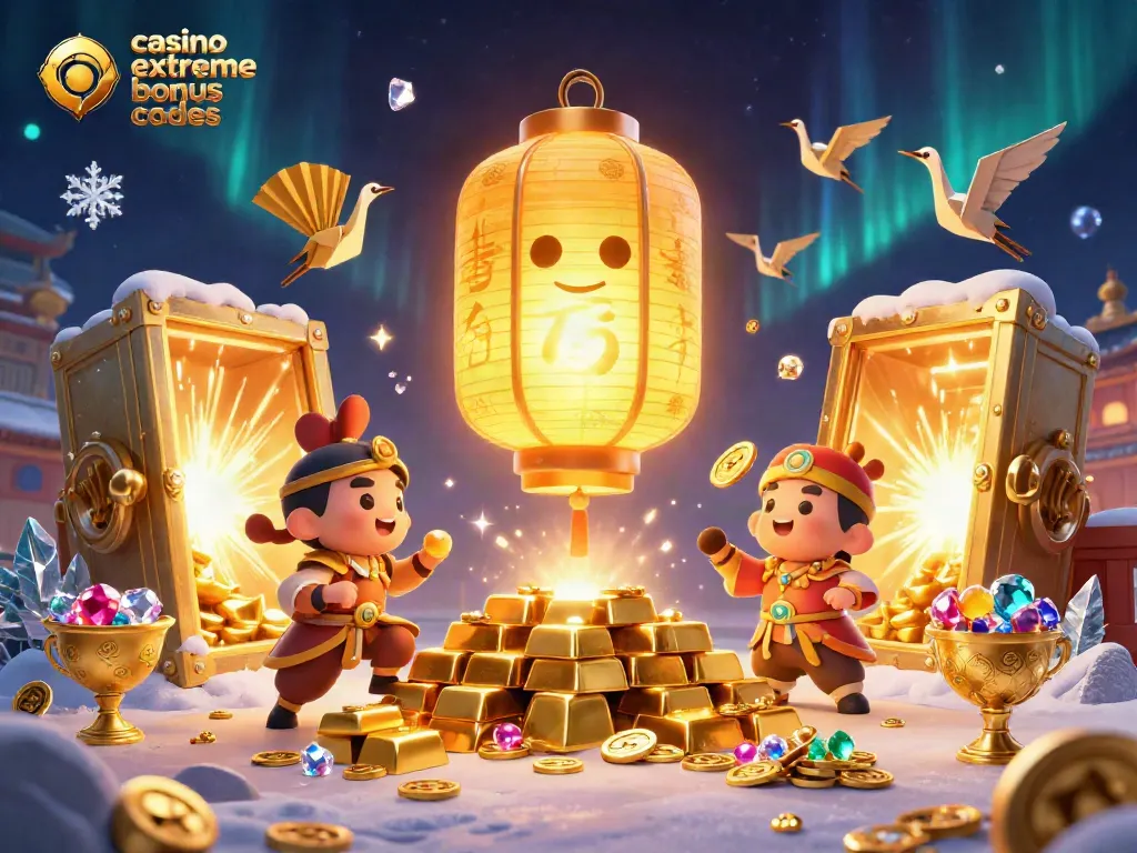 Players explore casino extreme bonus codes for exciting winnings in a vibrant illustrated scene.