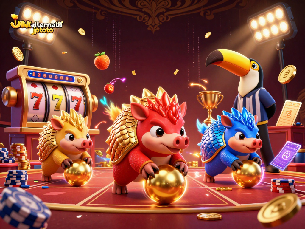 Engage in dynamic spins and excitement with link alternatif jptoto at vibrant slots carousel.