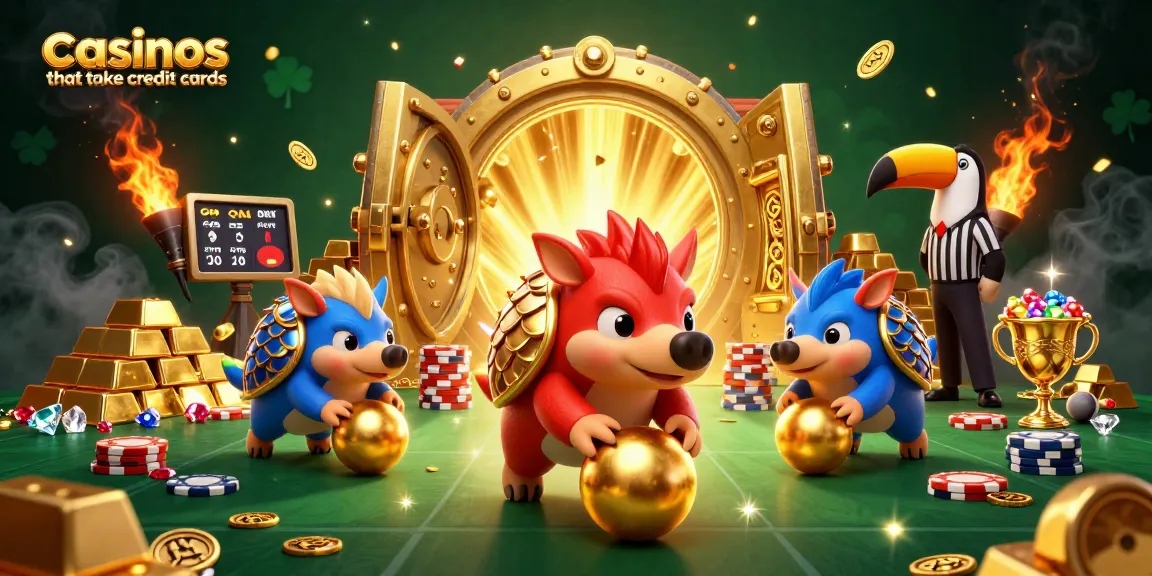 Experience thrilling gameplay at casinos that take credit cards with vibrant pangolins in action.
