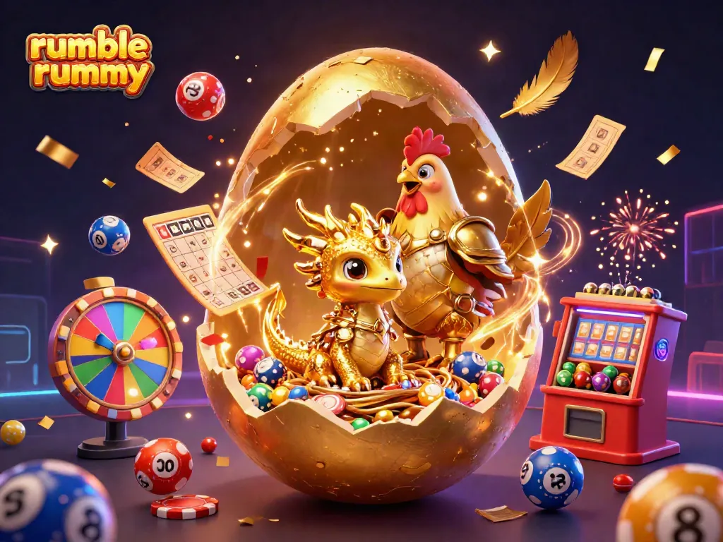 Experience excitement with rumble rummy as golden treasures sparkle amidst dynamic gameplay elements.