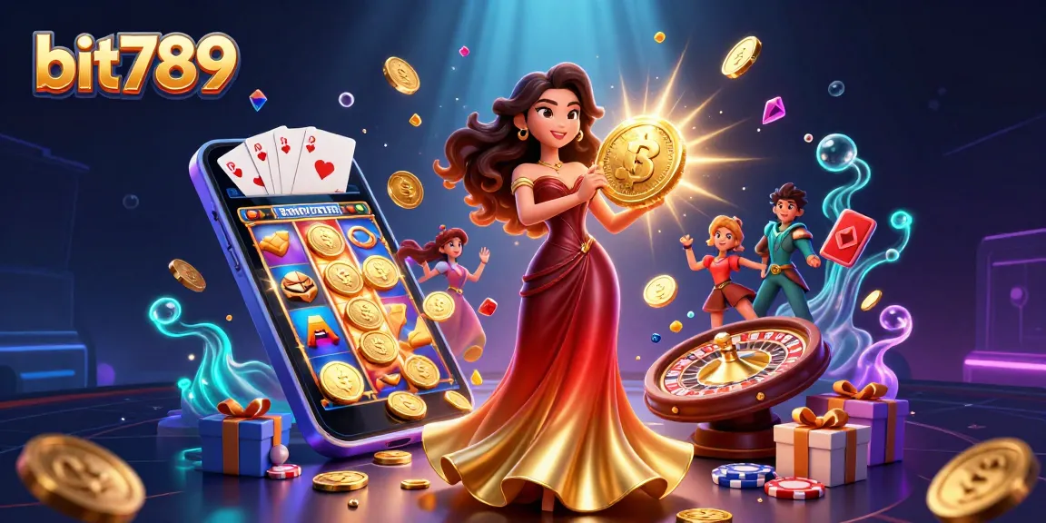 Place bets on bit789, experience vibrant gaming with golden coins and excitement.