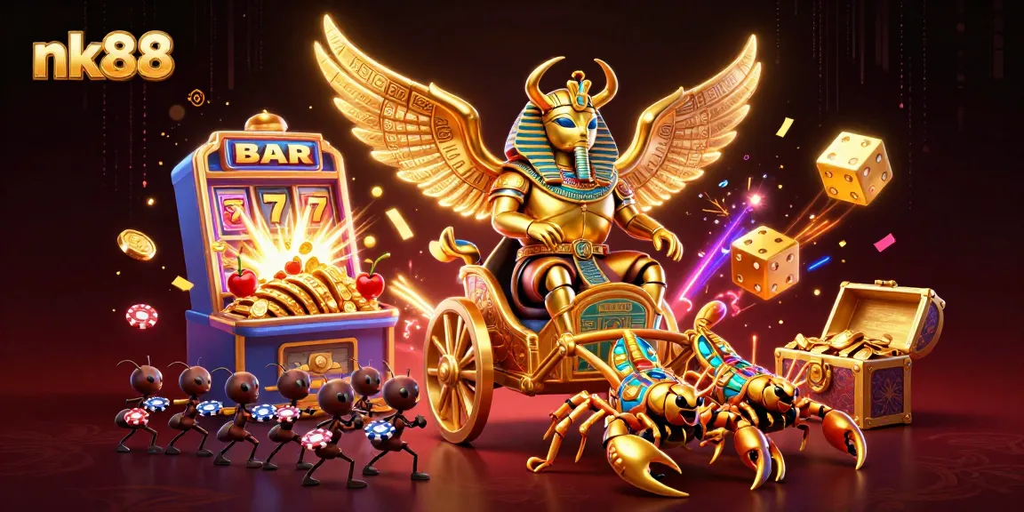 Engage with the thrilling world of nk88, where colossal characters, casino games, and jackpots collide in an electrifying experience.