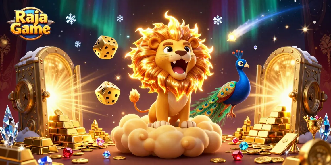 Experience thrill and excitement with Raja Game, featuring gambling elements and colorful characters.