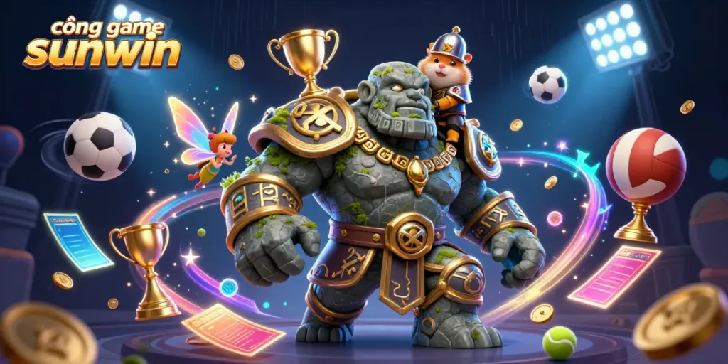 Engage in thrilling gameplay at cổng game sunwin with dynamic 3D casino elements and magical characters.
