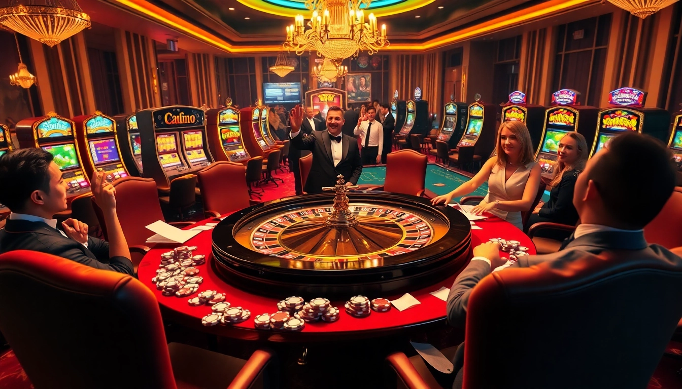 Rasakan sensasi Datukwin Alternatif di meja kasino mewah dengan permainan yang bersemangat dan para pemain.